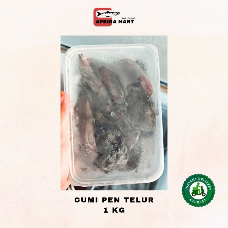 

Cumi-cumi Pen Telur Frozen - Kirim Instant Afrina Mart