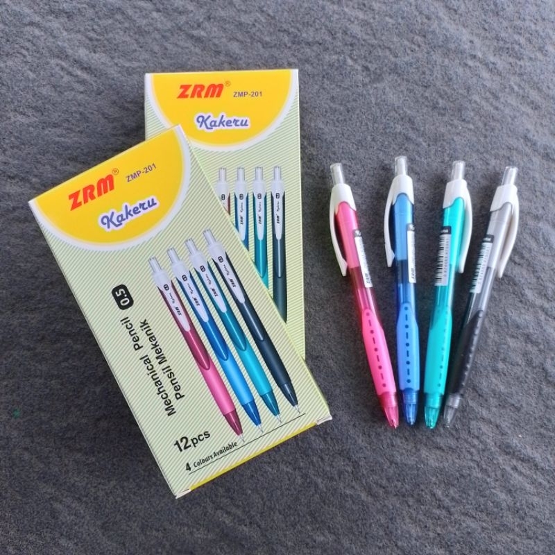

Pensil Mekanik Mechanical Pencil ZRM-201 ( 12 Pcs ) [ Original ]