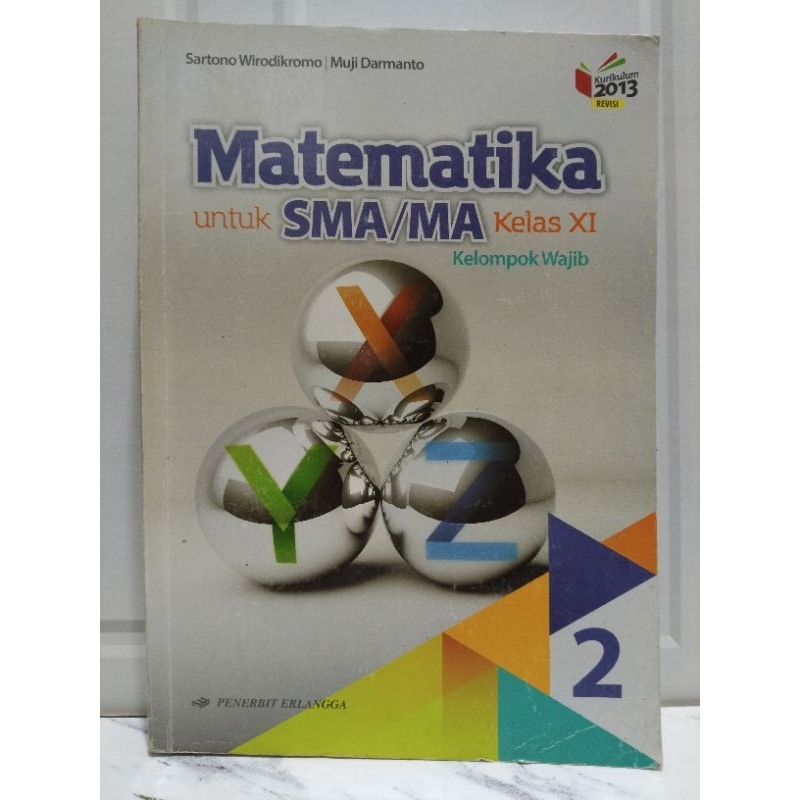 matematika SMA kls 11 buku paket ori