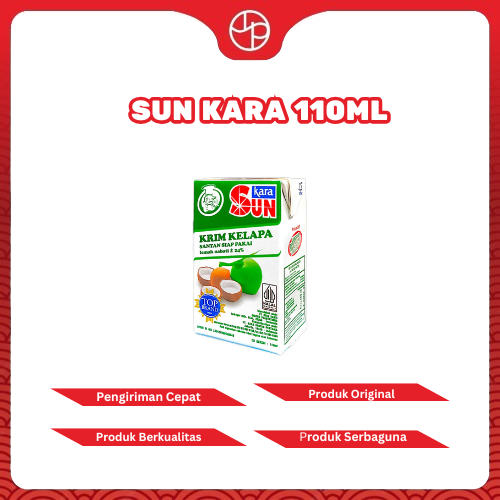 

Sun Kara Santan Kara 110ml - Instant Coconut Milk Alternative