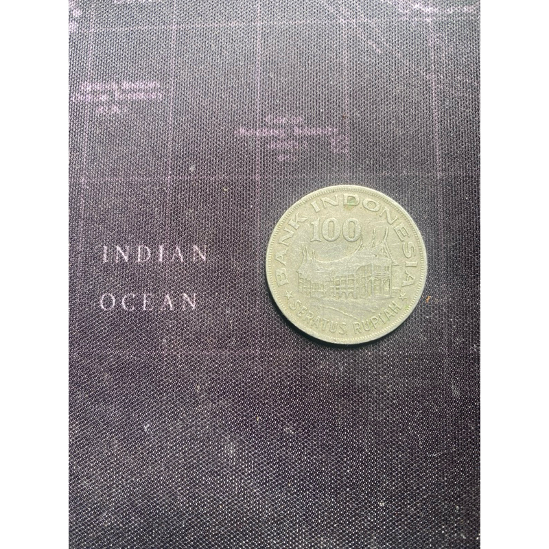 uang koin /uang kuno Rp.100 tahun 1978