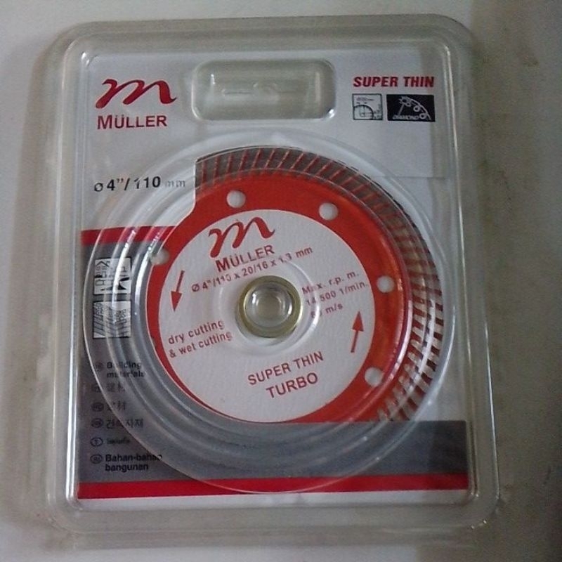 Diamond Wheel MULLER Pisau Granit