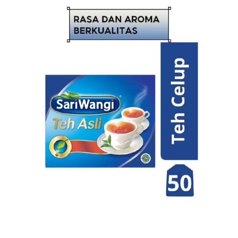 

SARIWANGI TEH CELUP ISI 50PC X 1.85GR