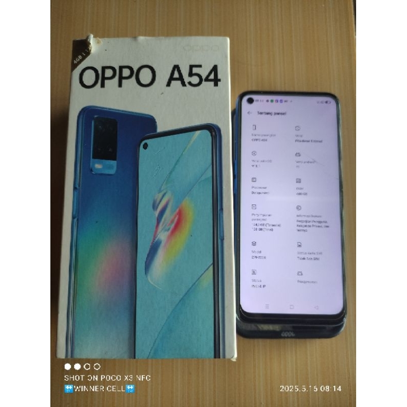 A54 hp second ram 4,128 like new