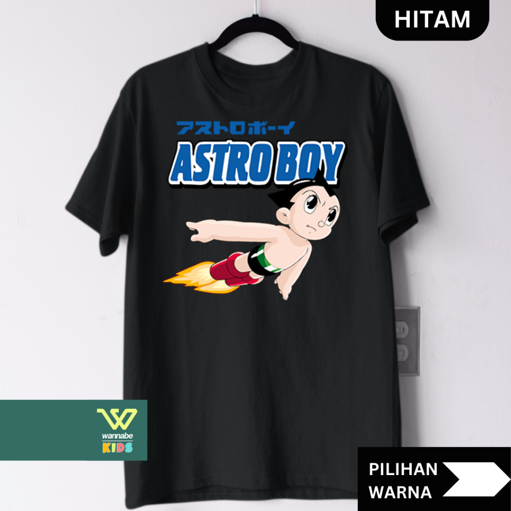 Kaos SUP3RH3RO JEPANG ASTROBOY 22 Kaos Dewasa Size S - 7XL BigSize Jumbo dan Kaos Anak Size XS - XL 