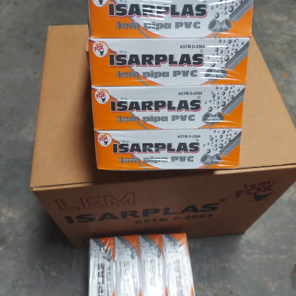 ISARPLAS LEM PIPA PVC (1lusin) / ISARPLAS LEM PVC