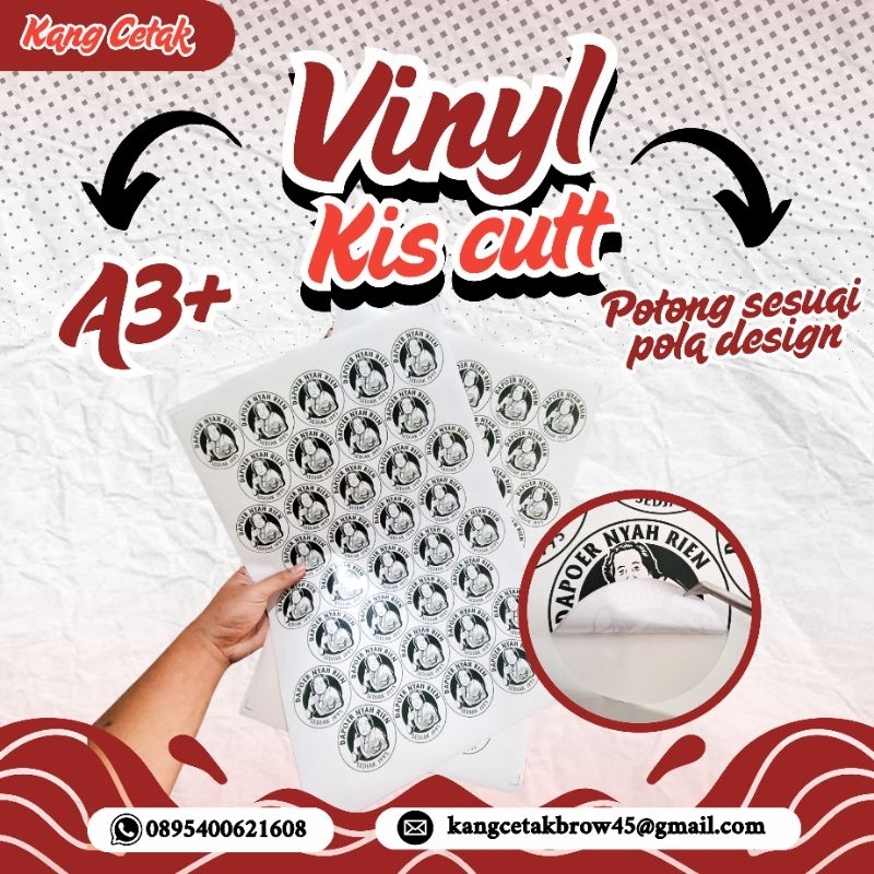 

Sticker Label Produk Lembaran/Sticker Vinyl Lembaran/Sticker Lembaran A3+/Sticker Label Makanan