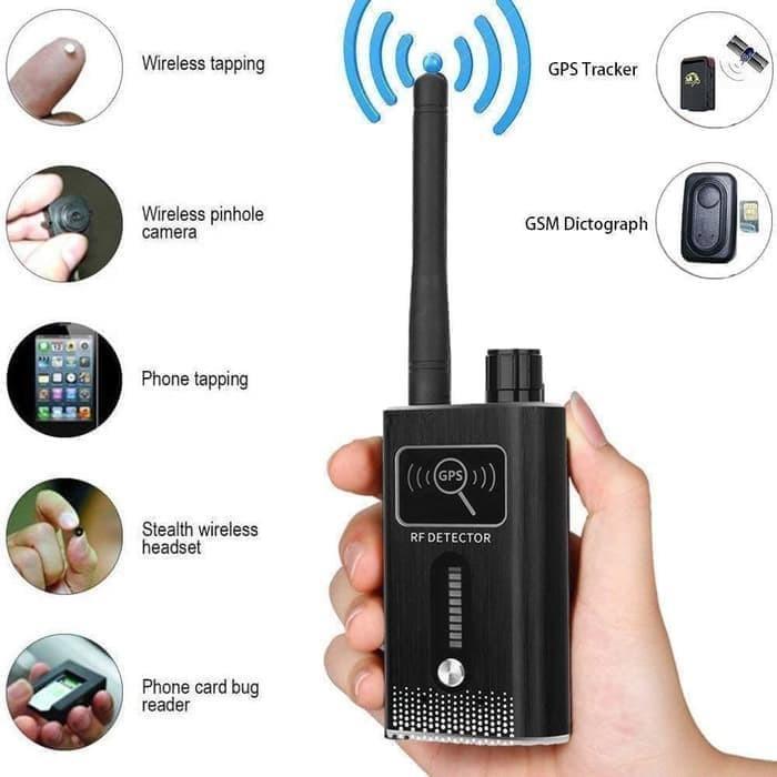 Pelacak Deteksi Sinyal Frekuensi Hp GPS GSM Anti Spy kamera Spycam