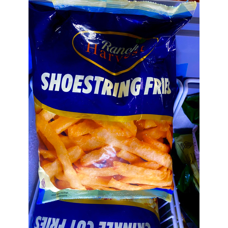 

Frenchfries shoestring harvest 1 kg / kentang goreng beku / frozen frenchfries shoestring