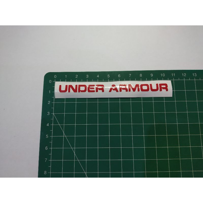 

stiker cutting under armour