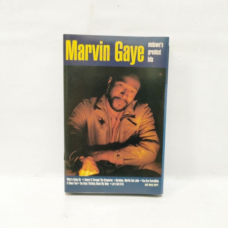 Kaset Pita Original Marvin Gaye Motown's Greatest Hits