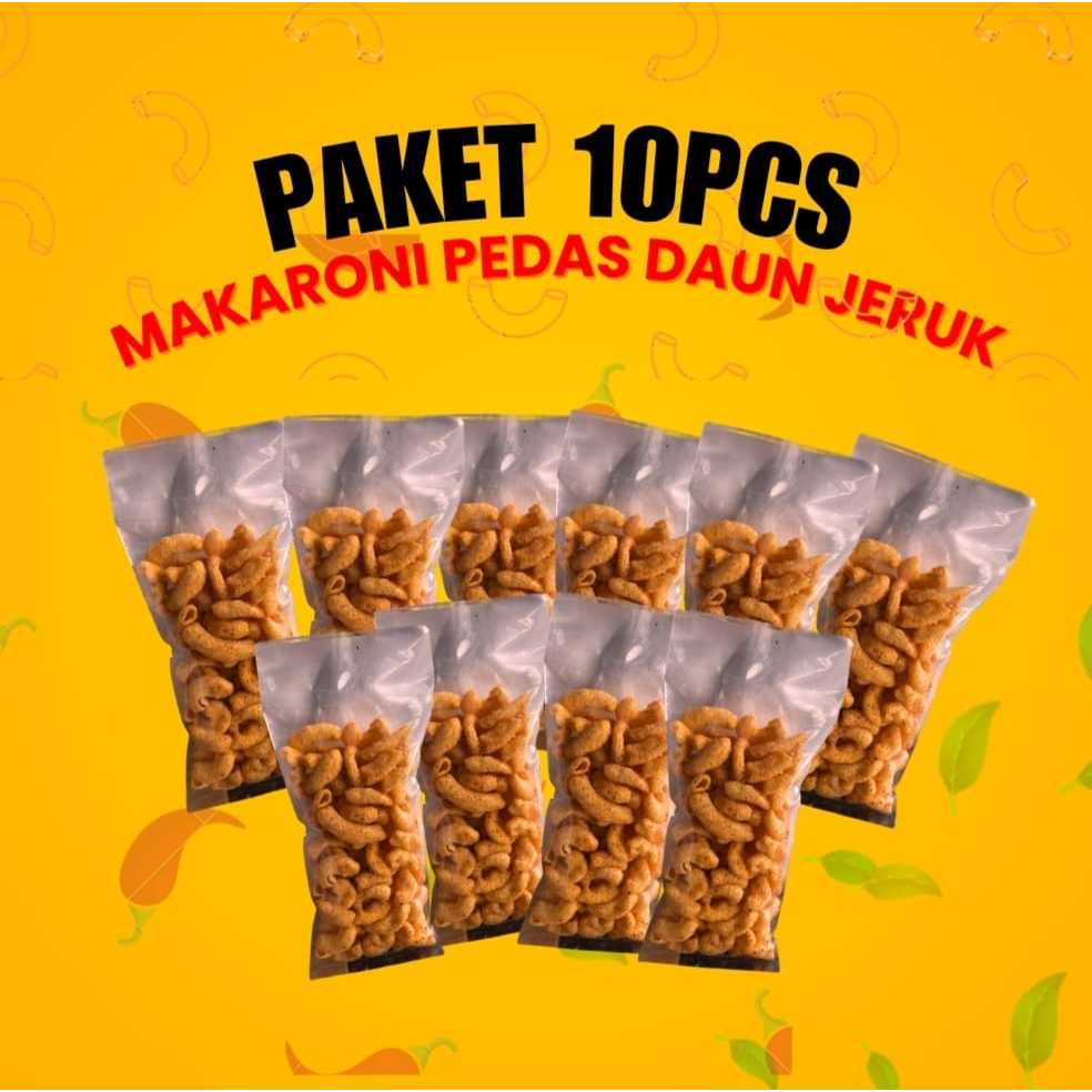 

[PAKET 10PCS] MAKARONI NGEMBANG - snack camilan kekinian termurah