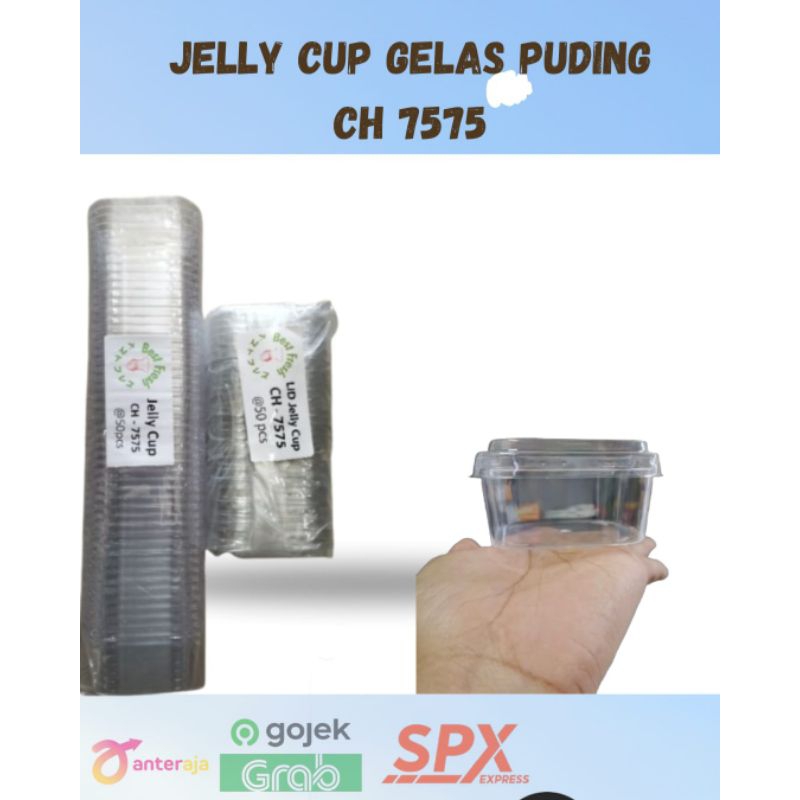 Cup Puding CH7575 isi 50pcs