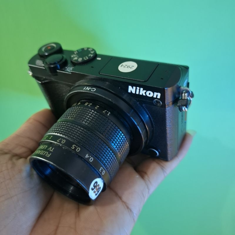 mirorrless Nikon j5 / kamera nikon j5 lensa fix