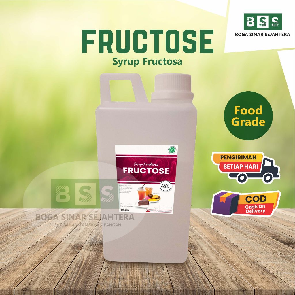 

Gula Cair fructose syrup / fruktosa 1ltr