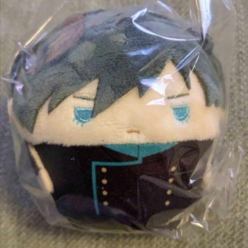 Itoshi Rin Bluelock Fuwakororin S Size Official Merchandise - Keychain Plush Rin Itoshi Blue Lock Me