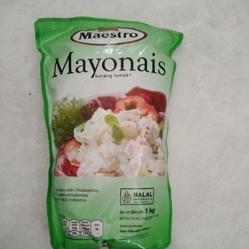 

Maestro Mayonais 1kg Mayonaise 1 kg