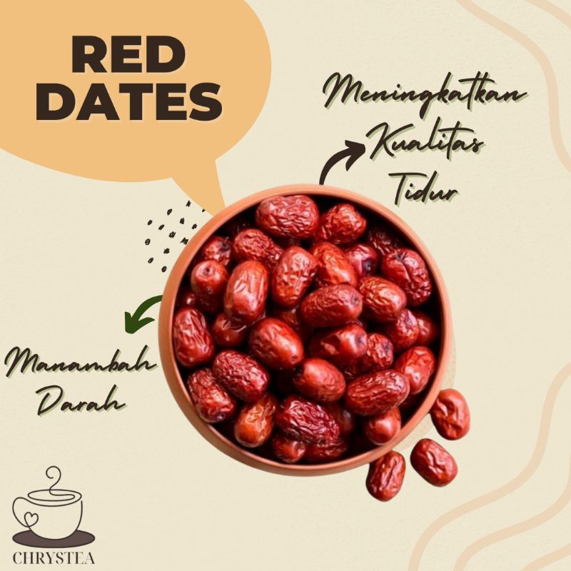 

CHRYSTEA || Red Dates / Angco Reguler 20gr/50gr