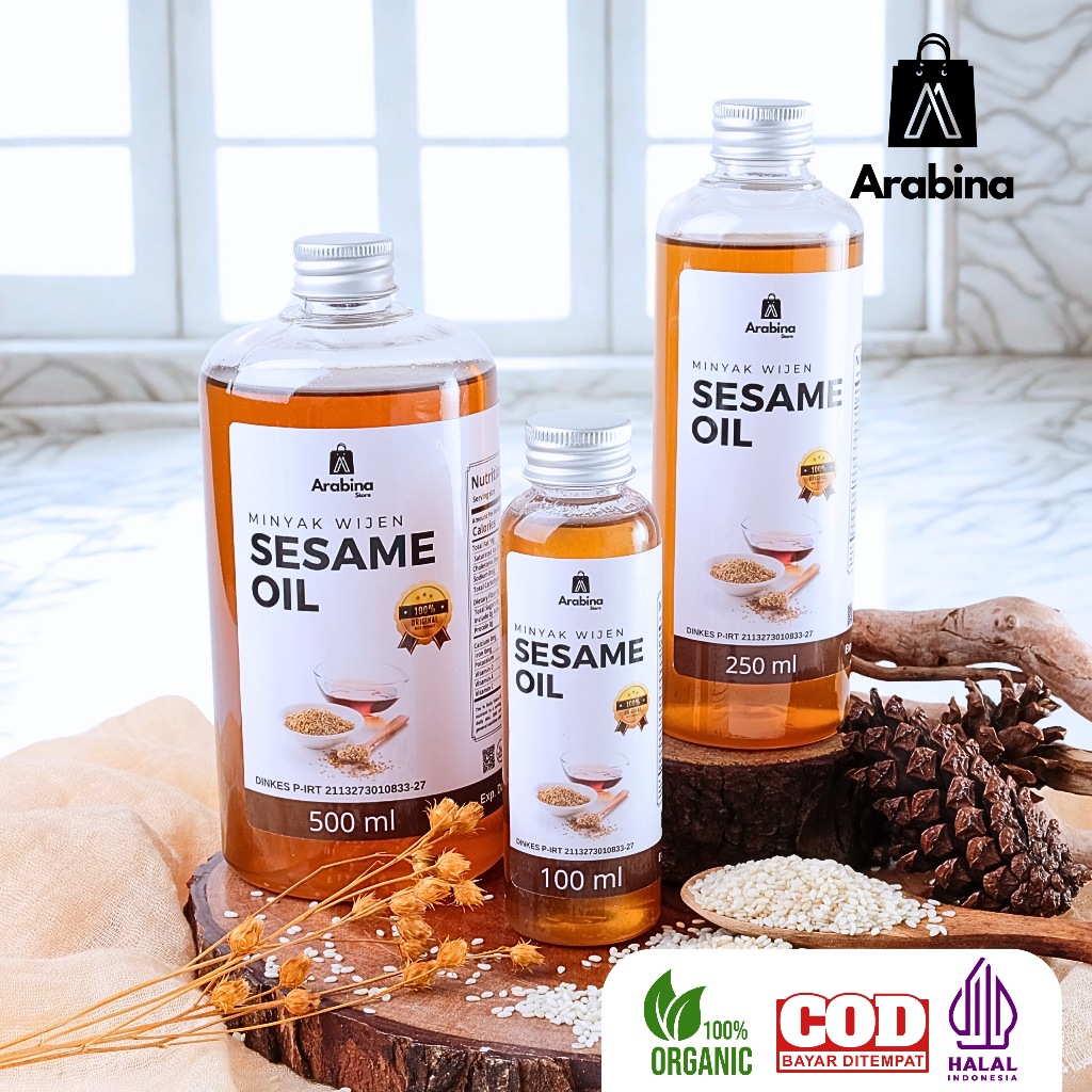 

Ay00! Arabina Minyak Wijen Halal Sesame Oil Original