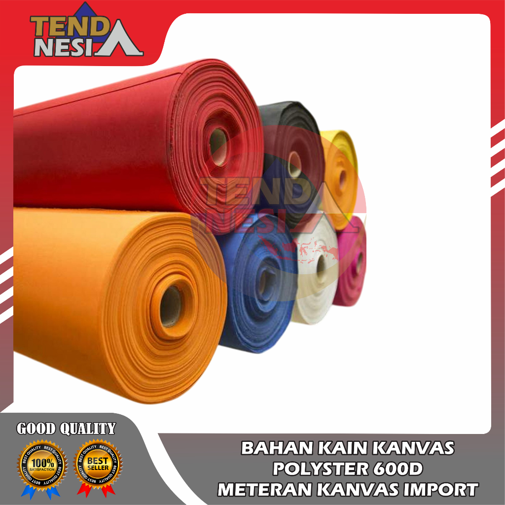 KAIN KANVAS POLYESTER 300D  WATERPROOF METERAN  KAIN KANVAS TERPAL KANVAS IMPORT