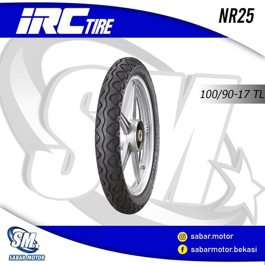 Ban IRC 100/90-17 NR25 Tubeless Ban belakang MEGAPRO MONOSHOCK /VERZA
