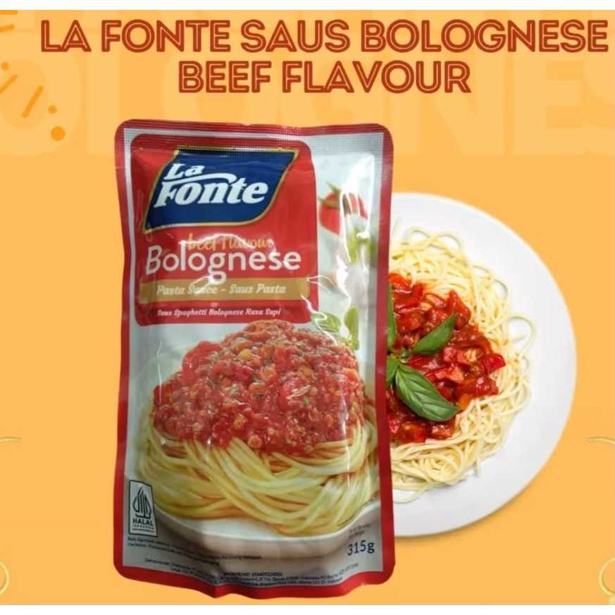 

La Fonte Pasta Saus Bolognese Beef Flavour