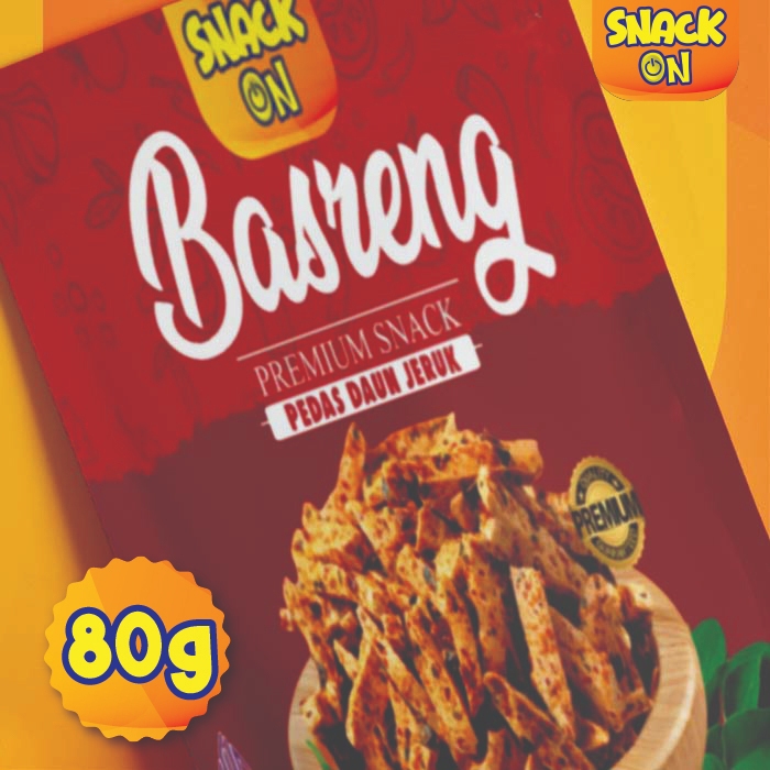

Snack On Basreng Pedas Daun Jeruk Bakso Goreng 80gr