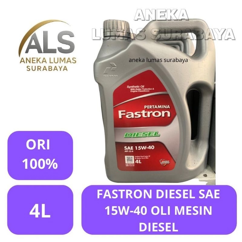 Pertamina Fastron Diesel 15W-40 4Ltr