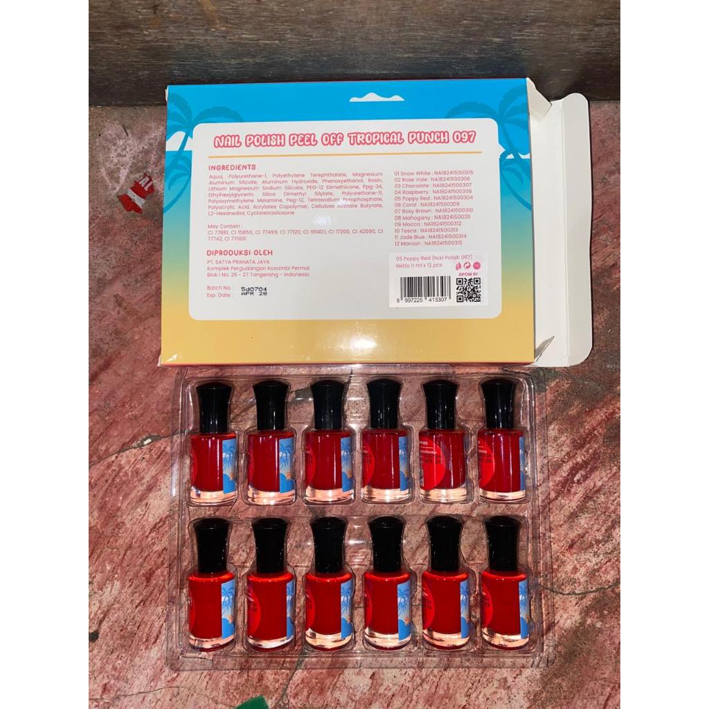 (MGS) KUTEK 087 08 MAGENTA / Kutek Halal MARIMAR Full Color Nail Polish Kutek MAGENTA / Nail Art Cat