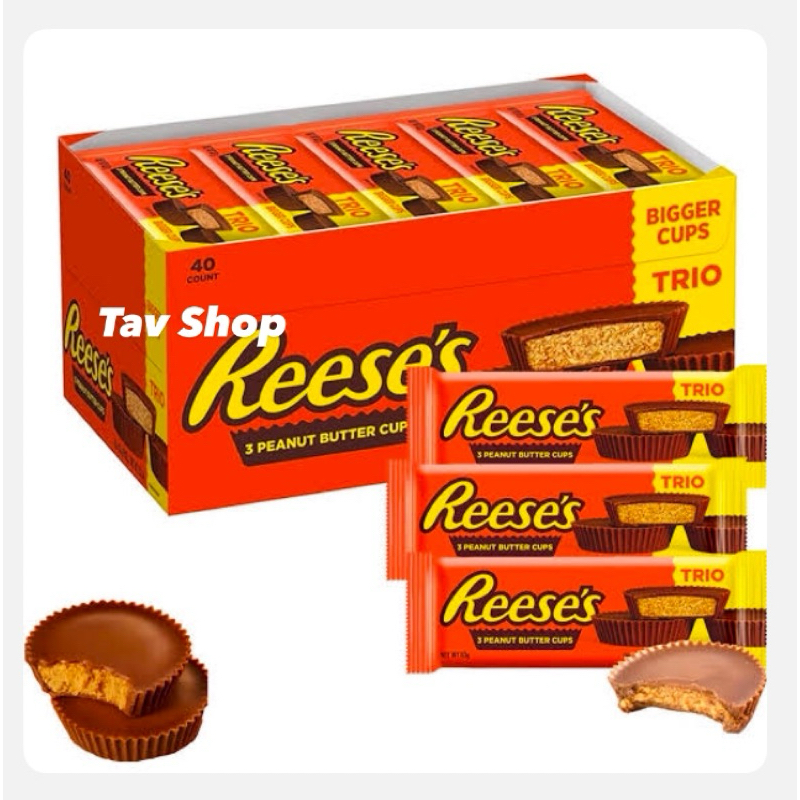 

Reese’s Peanut Butter Cups Trio (3pcs) Bigger Cups