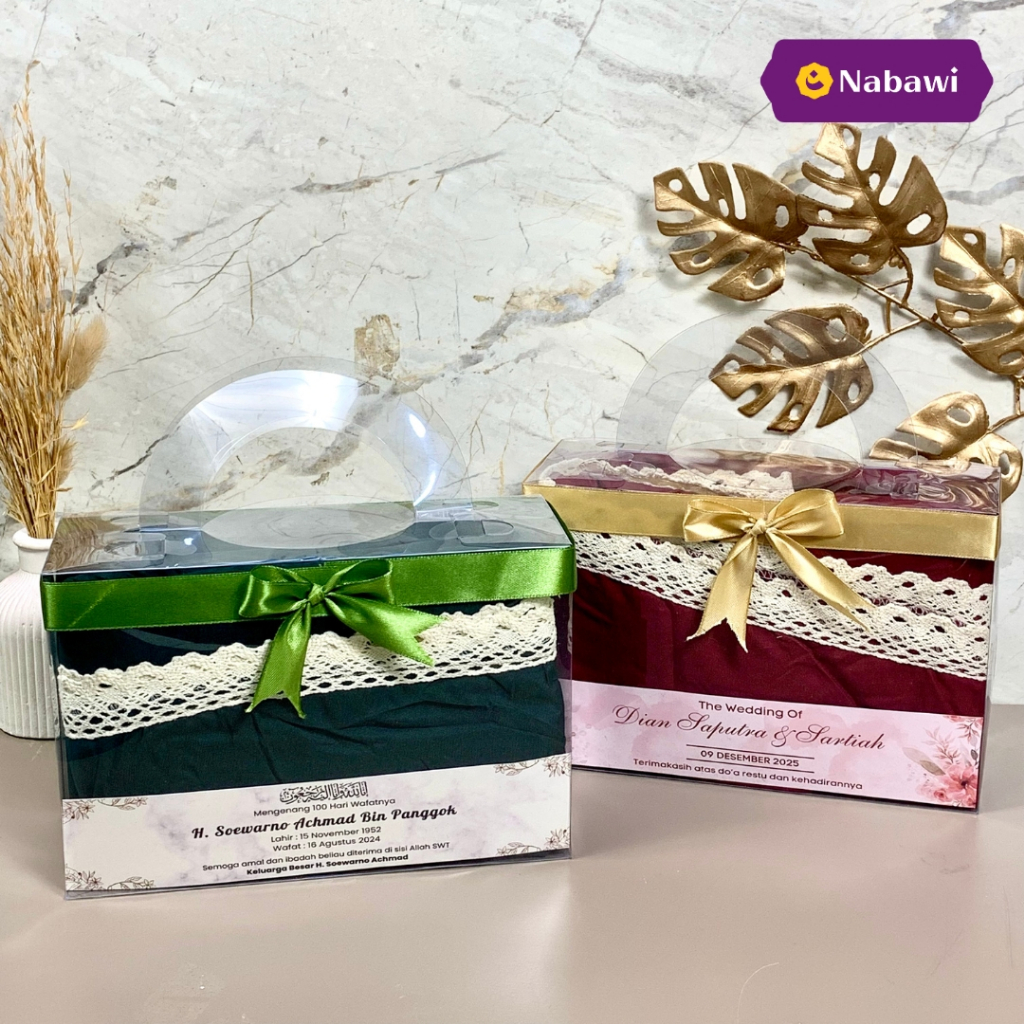 Hampers Mukena Kholidah Mukena Setelan Bahan Katun Souvenir Tasyakuran Tahlilan Oleh Oleh Haji Umroh