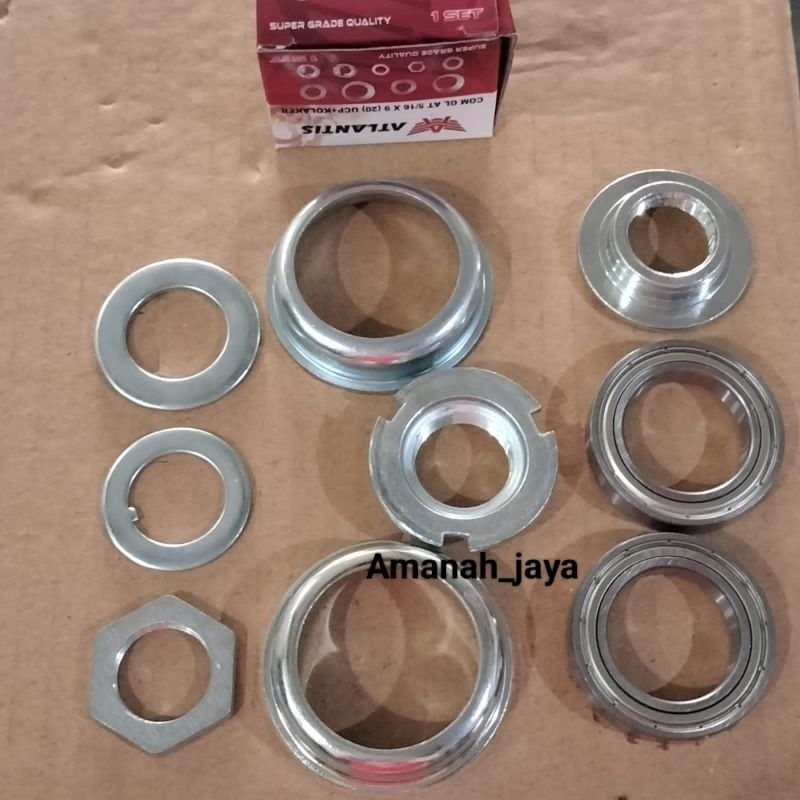 Kom Gear Tengah Langsung Sepeda BMX 20 inch (Bearing)
