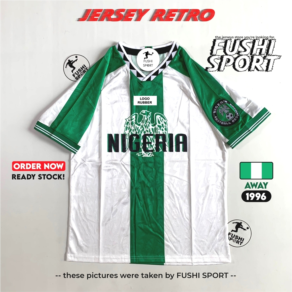 RETRO | Jersey Baju Bola Nigeria Away 1996