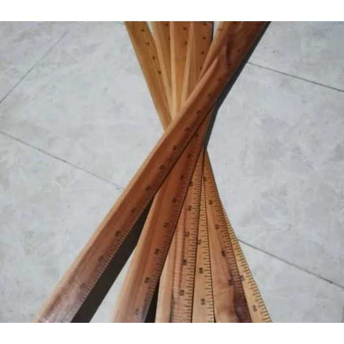 

Penggaris Kayu 1 meter