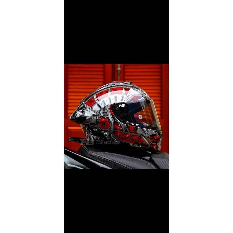 NHK MARK 1 MOTIF WOLF CYBER RED