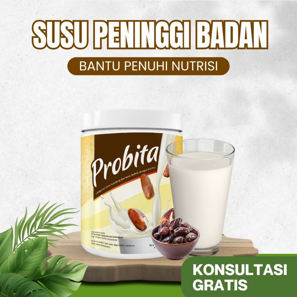 

PROBITA - Susu Kurma Peninggi Badan Untuk Remaja & Dewasa - 300 gr