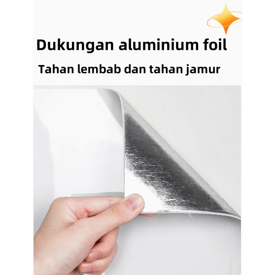 Premium Wallpaper Dinding Vinyl 20Pcs Lantai Vinyl Marbel Granit 30X60/30X30 Cm Stiker