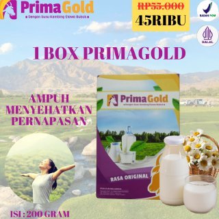 

1 Box Susu Prima Gold Kambing Etawa Ori Herbal Sudah Bpom Dapat Meningkatkan Antibodi