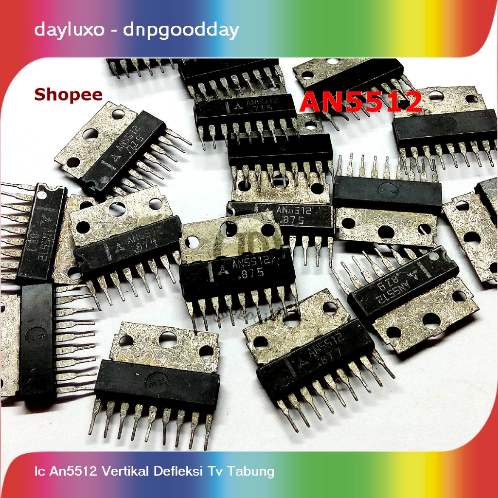 ic an5512 vertikal defleksi tv tabung