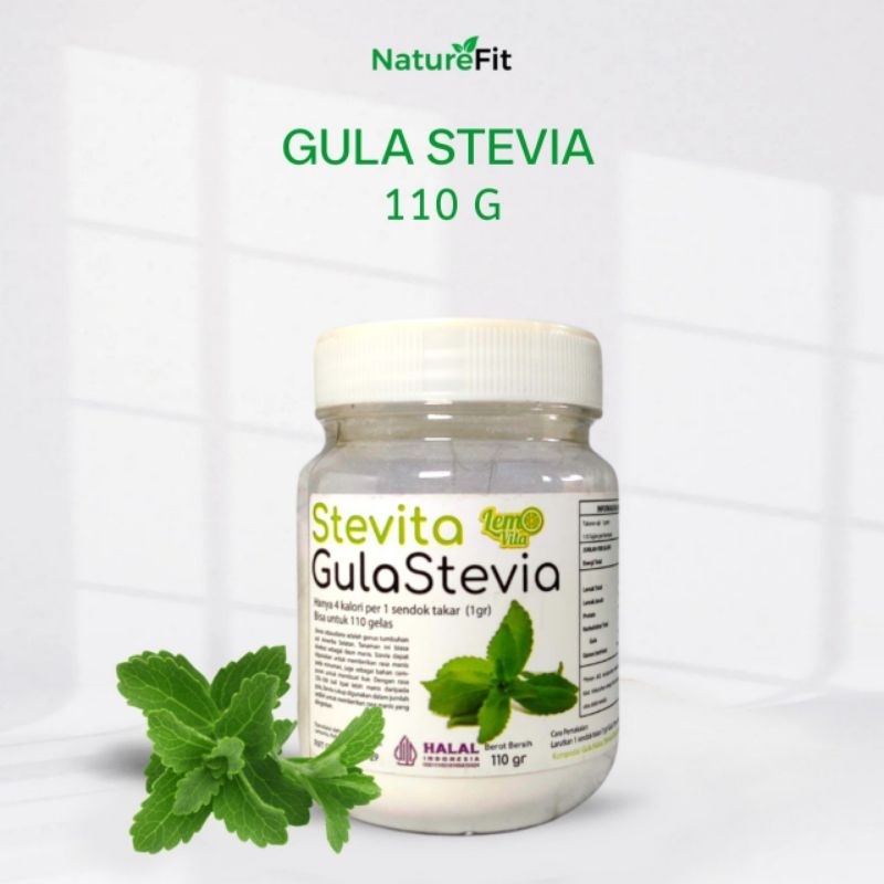 [PROMO] Gula Stevia Lemovita 110 Gram | Pemanis alami | Original dan Organik | Gula Anti Diabetes