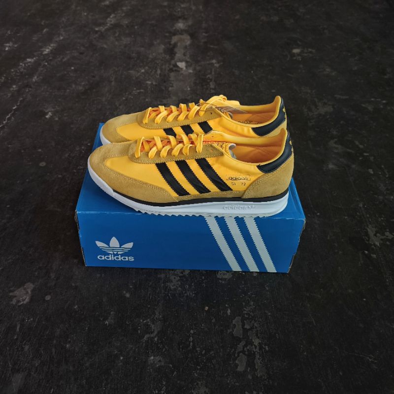 ADIDAS SL 72 YELLOW BLACK (BNIB RESMI 100% ORIGINAL)