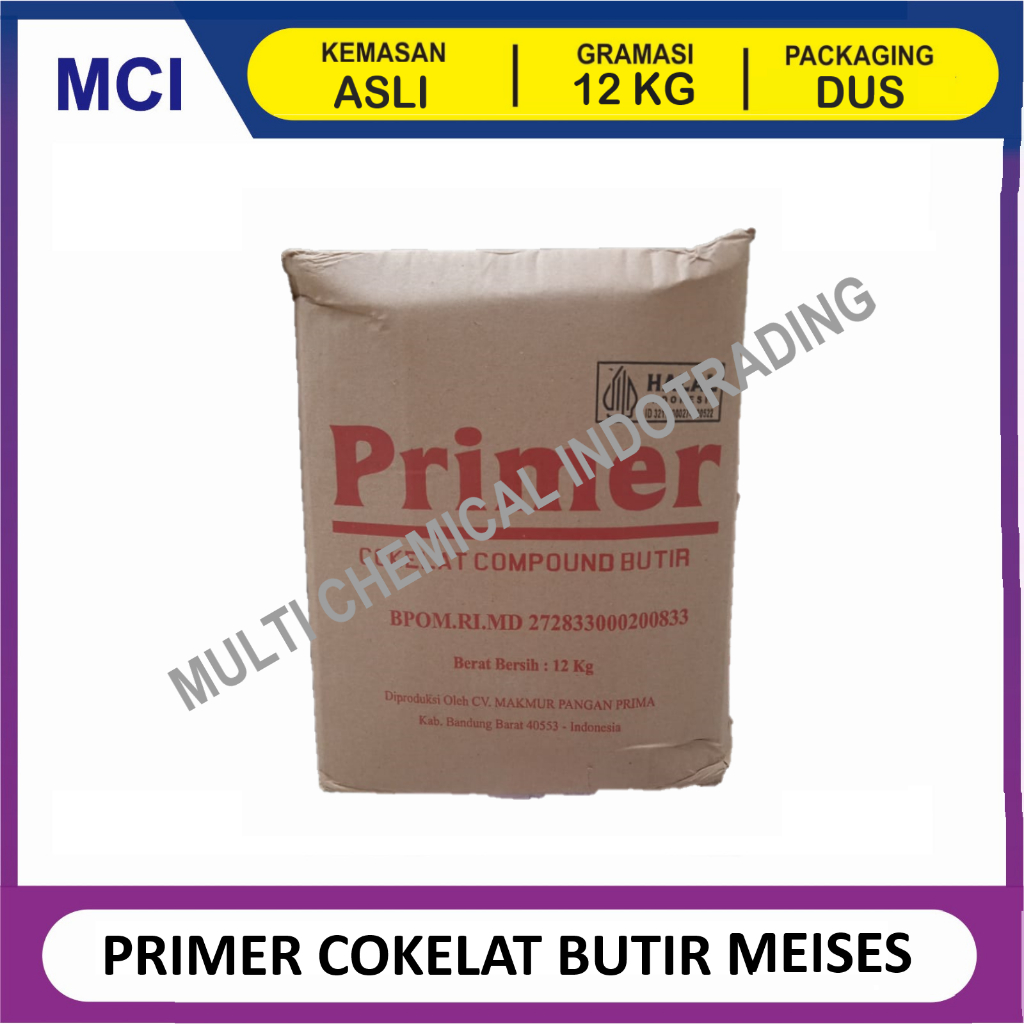 

PRIMER COKELAT BUTIR MEISES COKLAT PRIMER MESES MESIS - 1 DUS 12 KG