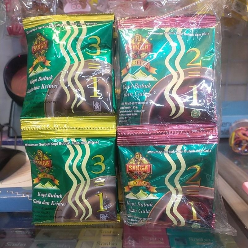 

SINGA KOPI BUBUK SACHET 25GR