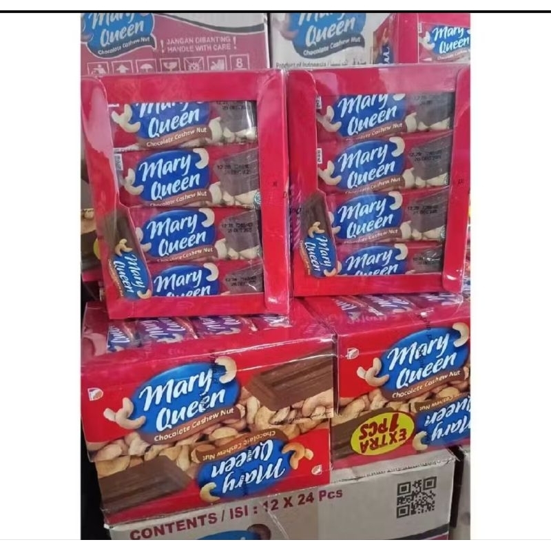 

[24 Pcs] Coklat Mary Queen 8gr | Coklat Batang bungkus kecil