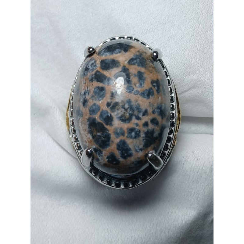 Cincin akik pirus urat top jumbo