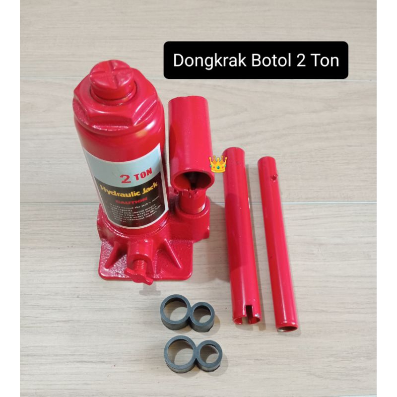Dongkrak Botol 2 Ton / Hydraulic Jack 2 Ton / Dongkrak mobil