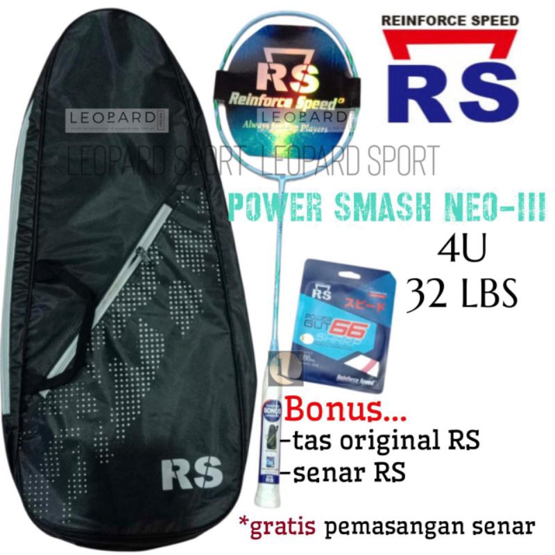 Raket Badminton RS POWER SMASH NEO-III / Raket RS