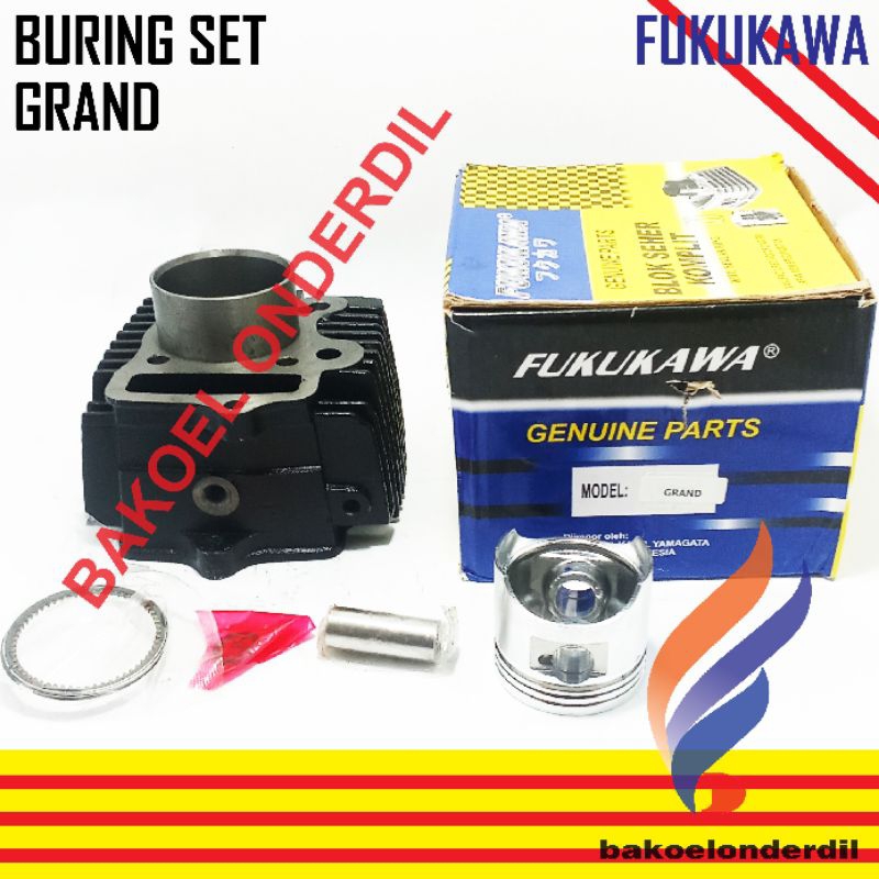 BURING SET/CYLINDER BLOK SEHER SET GRAND, SUPRA FIT NEW, KARISMA MERK FUKUKAWA