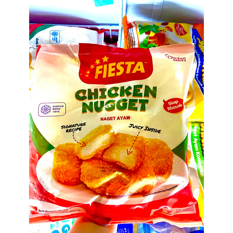 

Fiesta Chicken Nugget 400gr / nuget ayam frozen