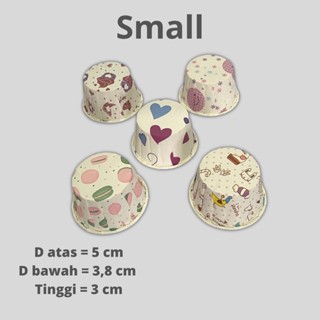 Paper Cup Cake/Muffin Cup Curling Small 100 pcs